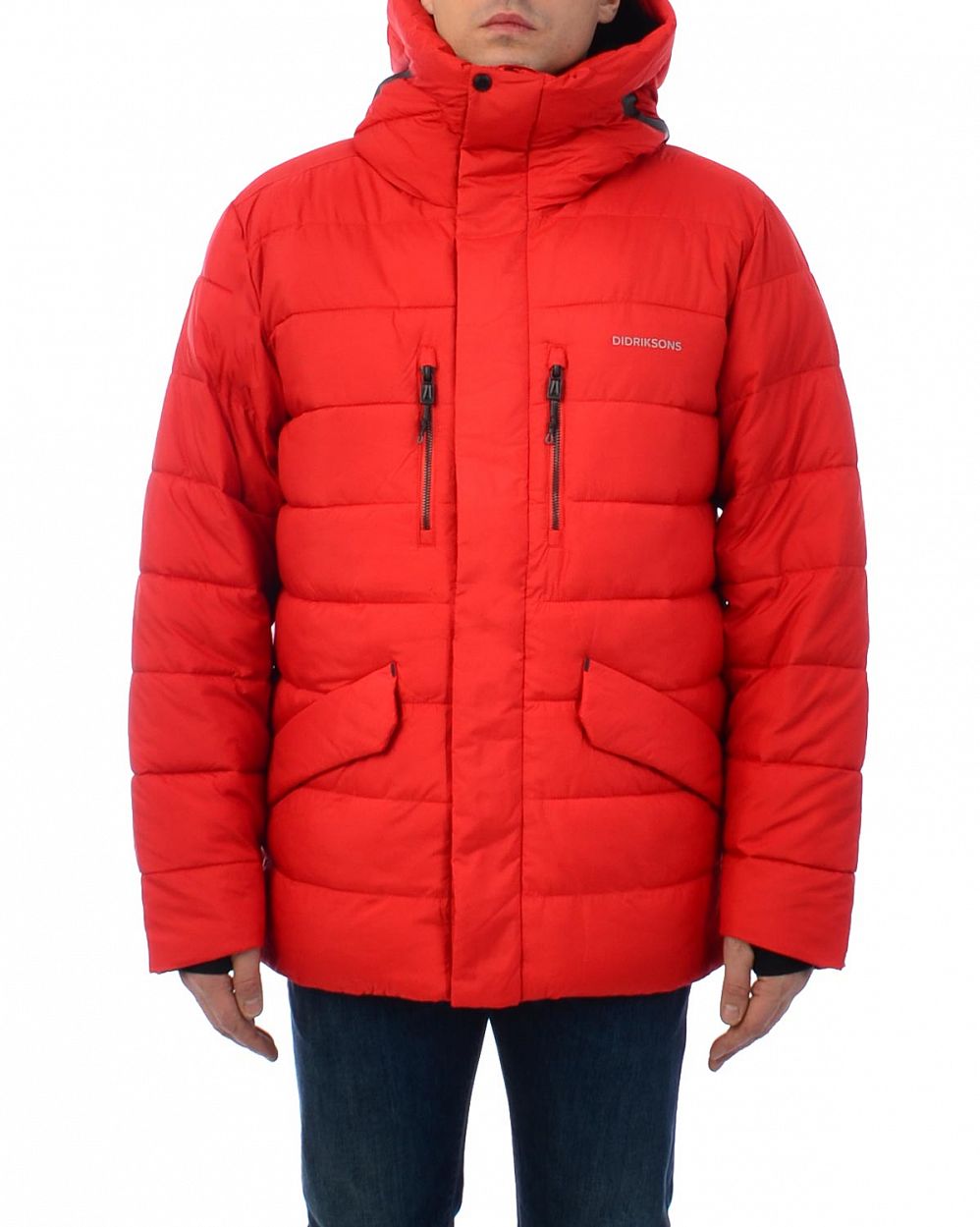 Куртка мужская зимняя водонепроницаемая Швеция Didriksons Paul Red отзывы