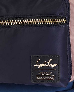 Рюкзак водонепроницаемый маленький Legato Largo Japan Smal Nylon Neo Navy Blue