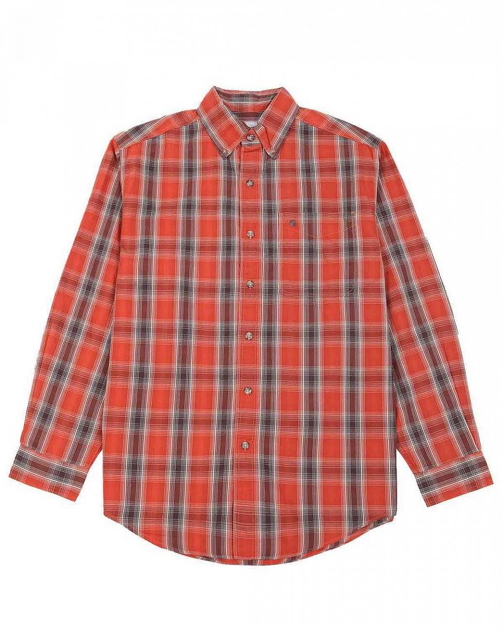 Рубашка мужская с длинным рукавом Publish 252 Red Check отзывы