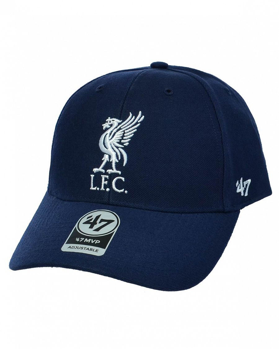 Бейсболка классическая с изогнутым козырьком '47 Brand MVP SURE SHOT Liverpool Light Navy отзывы