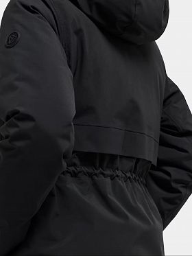 Парка женская зимняя водонепроницаемая Didriksons Leya Long Black Black