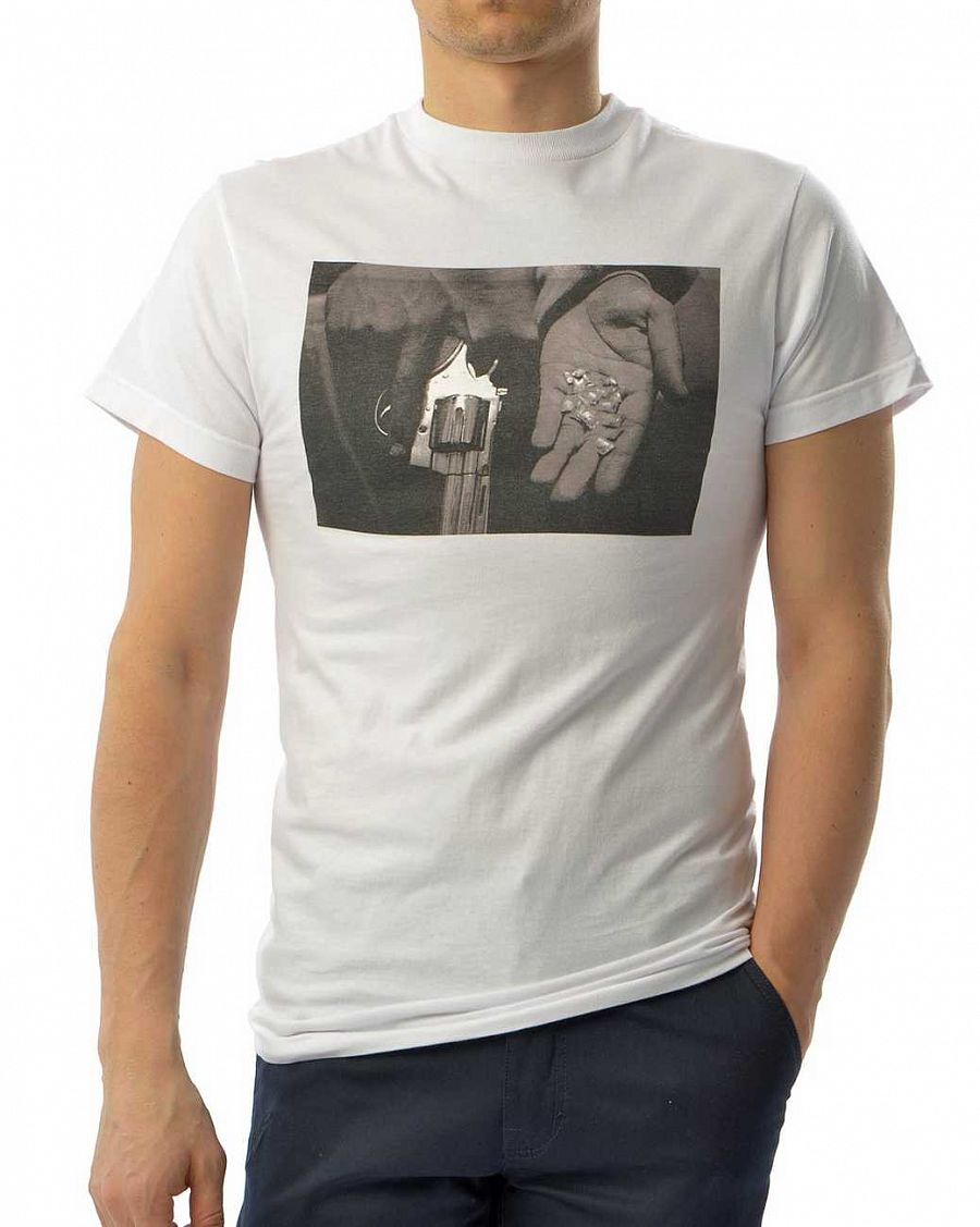 Футболка Altamont Crac Gun White отзывы