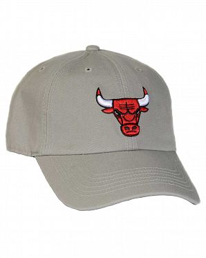 Бейсболка  '47 Brand Clean Up Chicago Bulls Grey