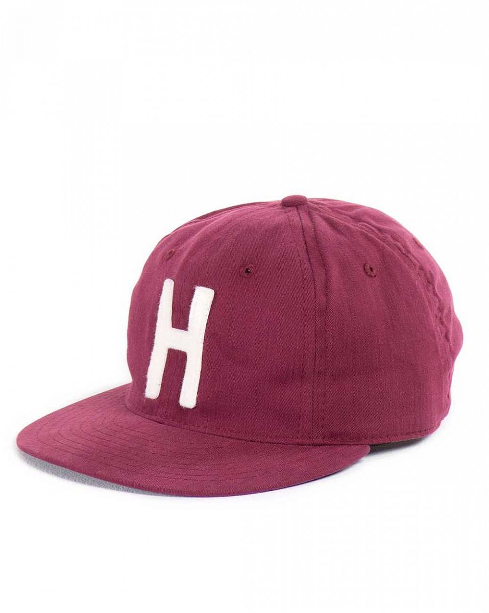 Бейсболка с прямым козырьком Made in USA Herschel Supply Co Woodbine Burgundy отзывы