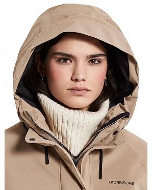 Парка женская Didriksons Alicia Beige