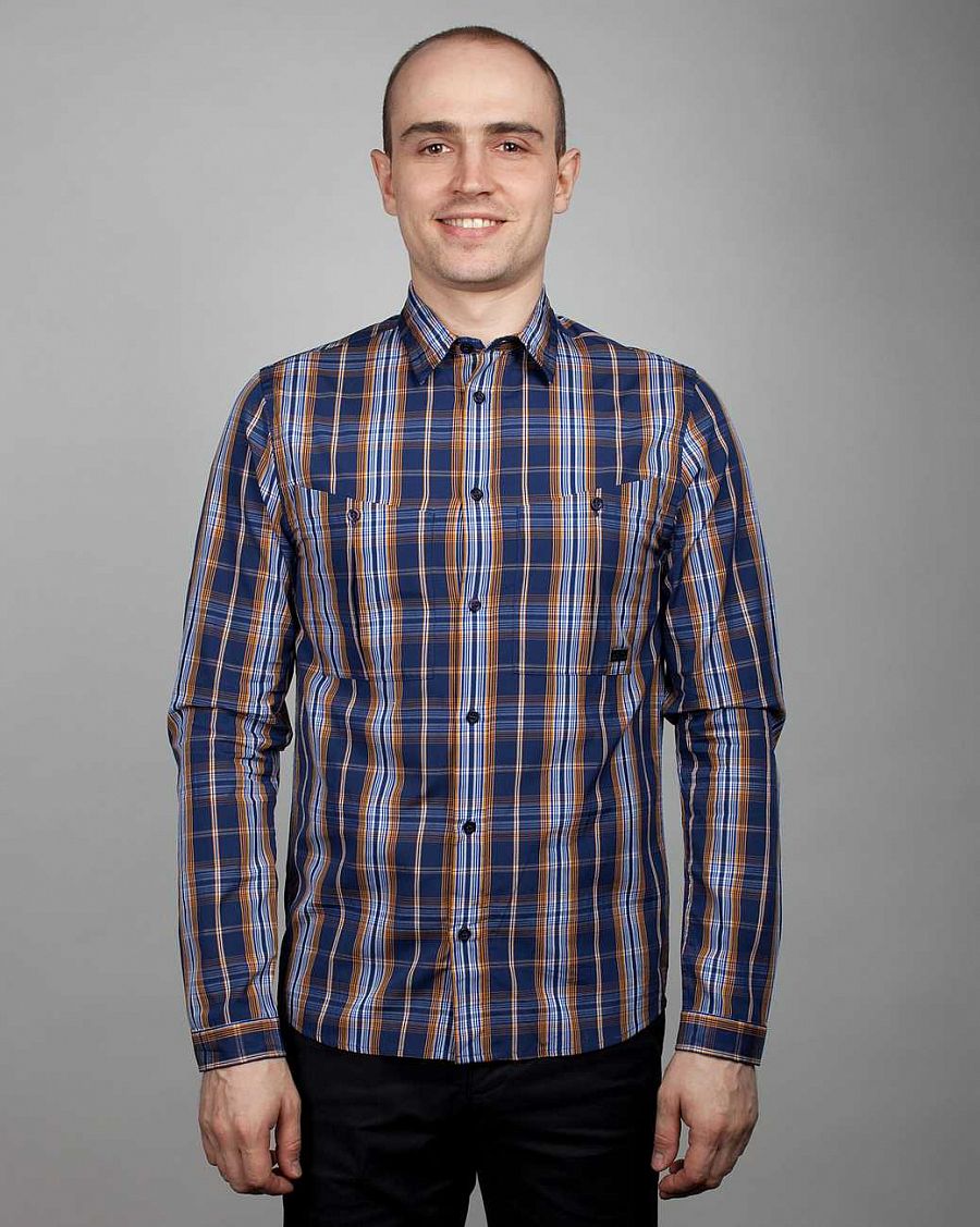 купить Рубашка Wesc Sverre S/S Medium Blue в Москве купить Рубашка Wesc Sverre S/S Medium Blue в Москве