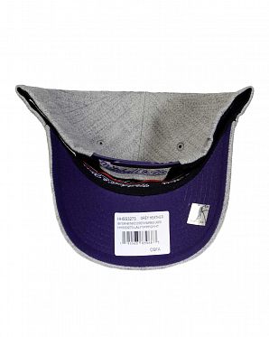 Бейсболка с изогнутым козырьком Mitchell and Ness TEAM HEATHER 2.0 STRETCH Los Angeles Lakers 2 Grey Бейсболка с изогнутым козырьком Mitchell and Ness TEAM HEATHER 2.0 STRETCH Los Angeles Lakers 2 Grey