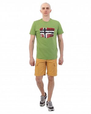 Футболка мужская Napapijri Seg Print Green