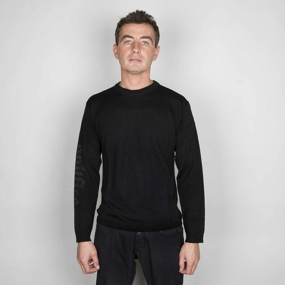 Свитер Spitfire Blackout Sweater Black отзывы