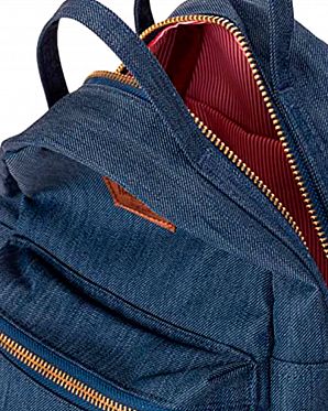 Рюкзак городской небольшой Herschel Nova Small Indigo Denim Crosshatch Рюкзак городской небольшой Herschel Nova Small Indigo Denim Crosshatch