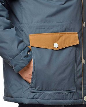 Куртка водоотталкивающая демисезонная Iriedaily Insulaner Blue