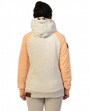 Толстовка женская с капюшоном Naketano So ein Otto IV Oma Burning Grey Толстовка женская с капюшоном Naketano So ein Otto IV Oma Burning Grey