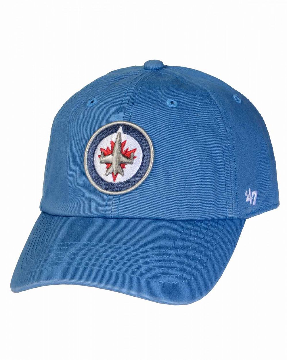 Бейсболка  '47 Brand Clean Up Winnipeg Jets Royal отзывы