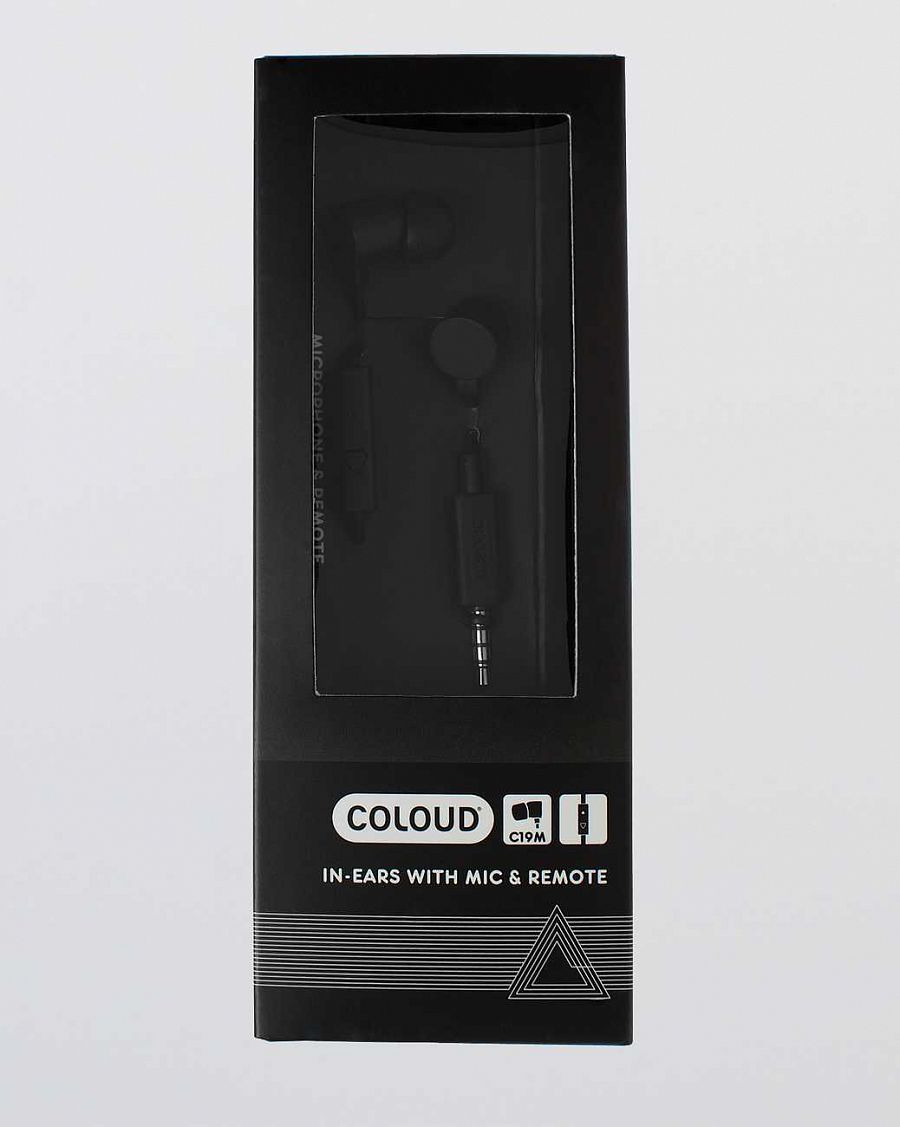 Наушники Coloud Colors In-ears With Mic Black отзывы