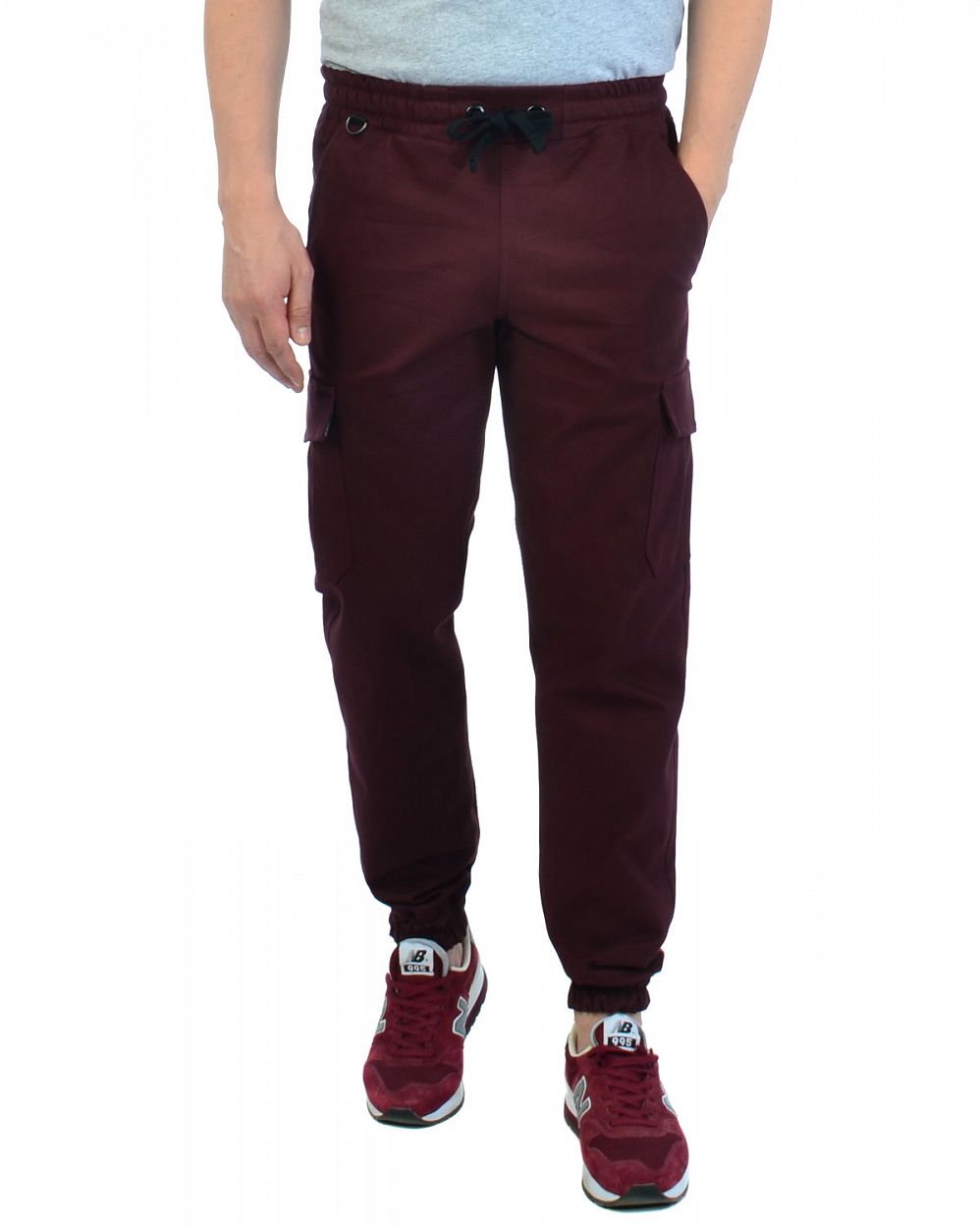 Джоггеры мужские Cool Penguin Premium Twill Lycra Red Wine отзывы