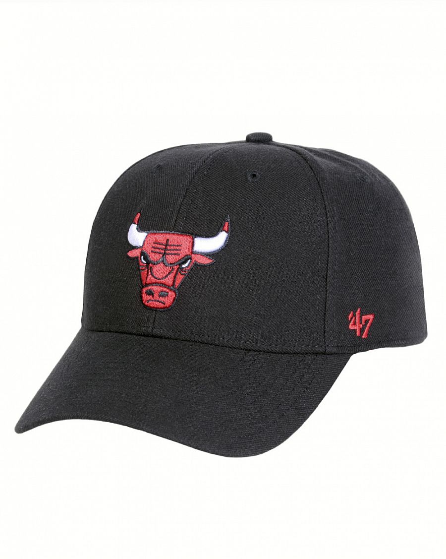 Бейсболка '47 Brand MVP WBV Chicago Bulls Black Red отзывы