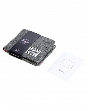Кошелек с отделом под мелочь Herschel Roy + Coin Raven Crosshatch Кошелек с отделом под мелочь Herschel Roy + Coin Raven Crosshatch