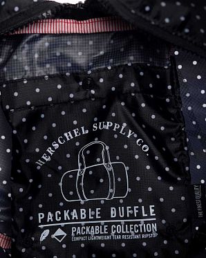 Сумка складная Herschel Packable Duffle Bag Polka Dot Small Сумка складная Herschel Packable Duffle Bag Polka Dot Small