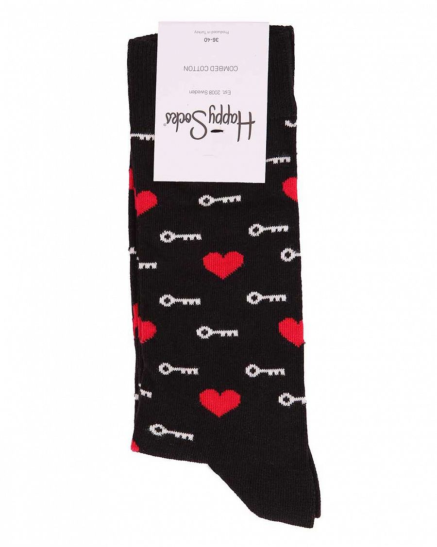 Носки женские Happy Socks Key Sock Black отзывы