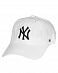 Бейсболка классическая с изогнутым козырьком '47 Brand Clean Up New York Yankees White отзывы