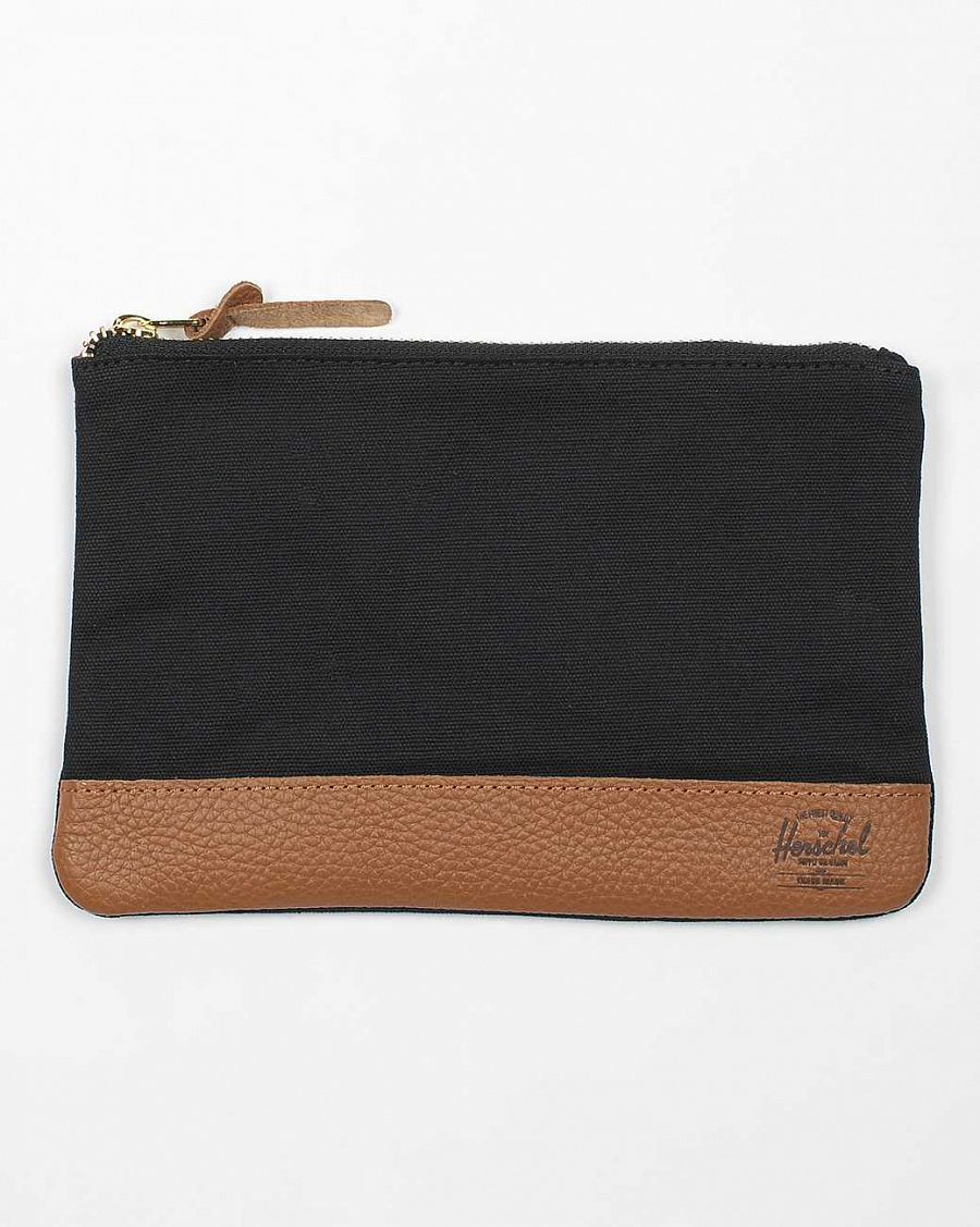 Клатч Herchel Field Pouch Canvas Medium Black отзывы