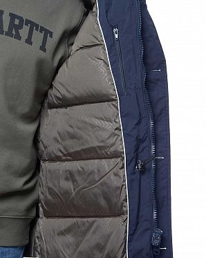 Пуховик мужской зимний водоотталкивающий Elvine Corby Dark Navy