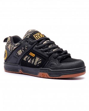 Кеды низкие мужские DVS COMANCHE BLACK JUNGLE CAMO NUBUCK Кеды низкие мужские DVS COMANCHE BLACK JUNGLE CAMO NUBUCK