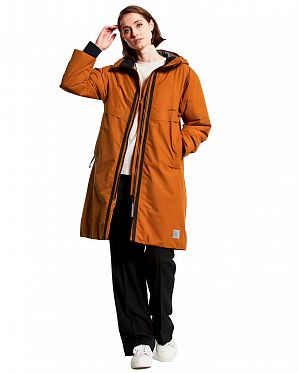 Парка женская зимняя водонепроницаемая Швеция Didriksons Aino Amber