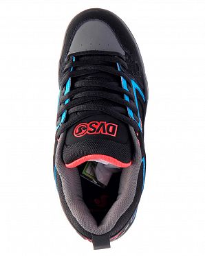 Кеды низкие мужские DVS COMANCHE BLACK BLUE RED NUBUCK Кеды низкие мужские DVS COMANCHE BLACK BLUE RED NUBUCK
