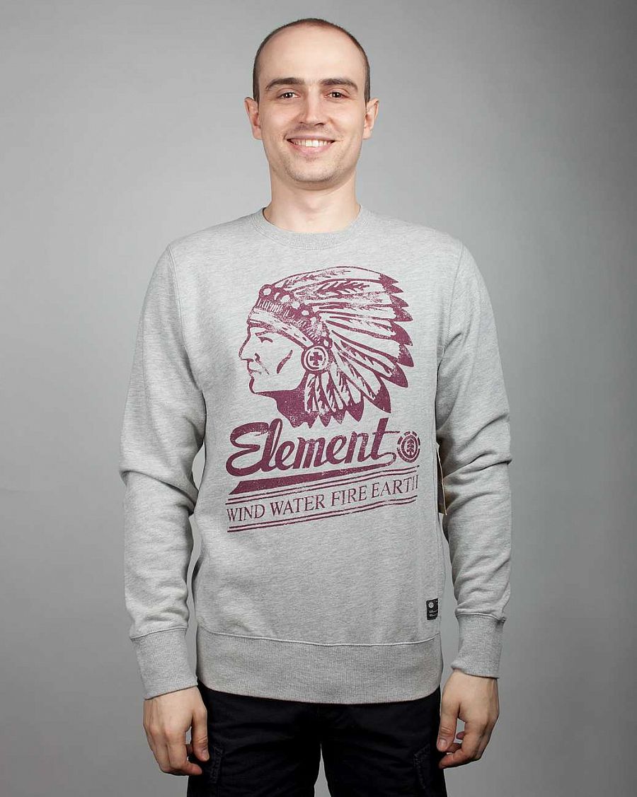 купить Толстовка Element Austin Grey Heather в Москве купить Толстовка Element Austin Grey Heather в Москве