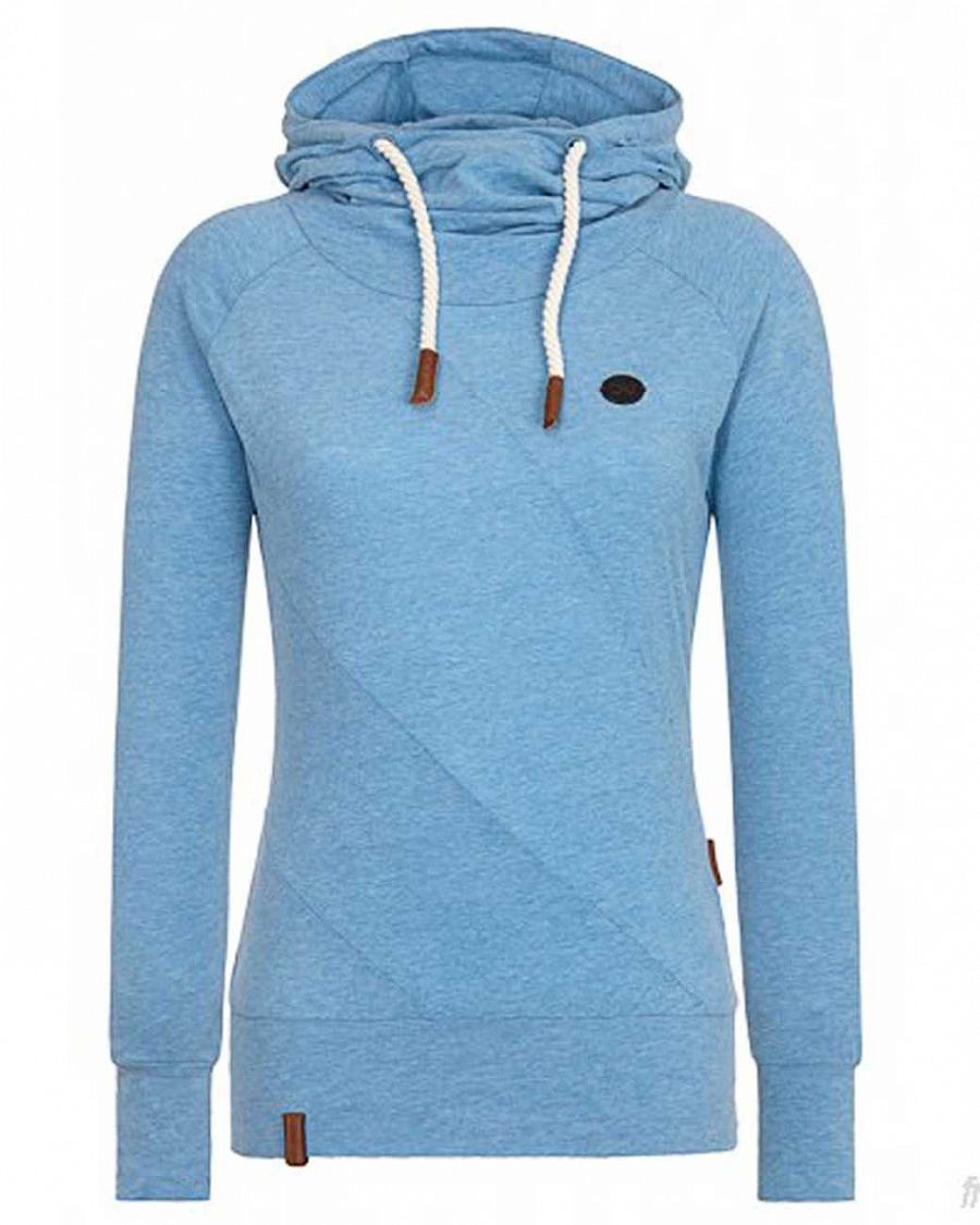 Лонгслив женский с капюшоном Naketano Mandy XI Light Blue Mel отзывы Лонгслив женский с капюшоном Naketano Mandy XI Light Blue Mel отзывы