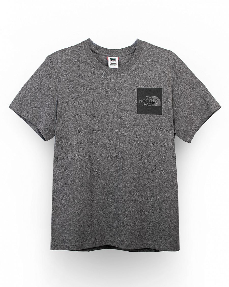 Футболка мужская The North Face Fine Front Box Grey отзывы