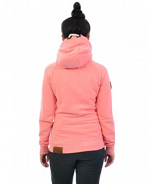 Толстовка женская с капюшоном Naketano Blonder Engel Muschi Melange