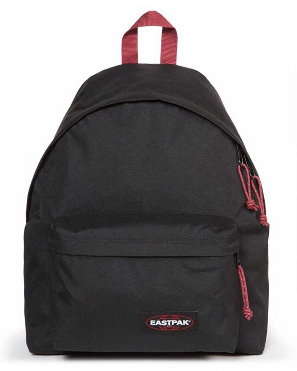 Рюкзак водостойкий износоустойчивый универсальный Eastpak Padded Pak'R Black Red отзывы