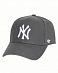Бейсболка с изогнутым козырьком '47 Brand MVP New York Yankees Charcoal