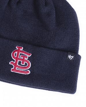 Шапка с подворотом '47 Brand Baseball St. Louis Cardinals Navy Шапка с подворотом '47 Brand Baseball St. Louis Cardinals Navy