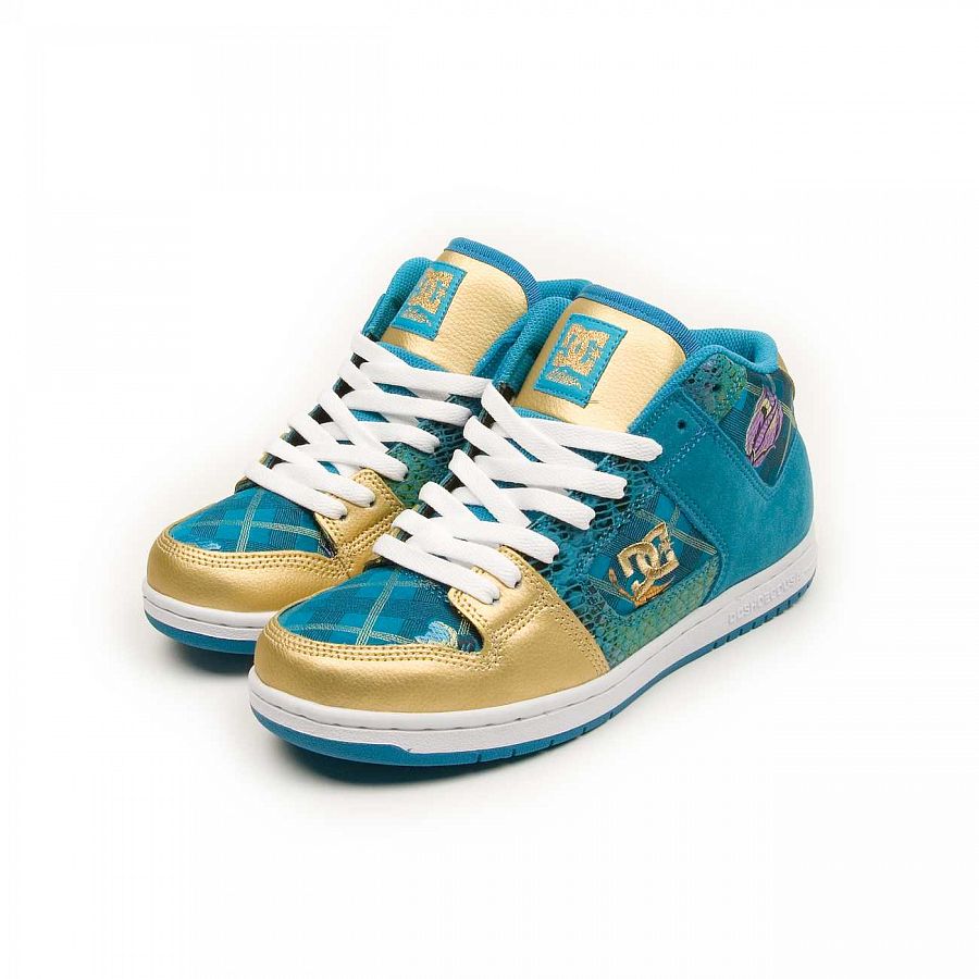 Кроссовки высокие женские DC Shoes Manteca 2 MID SE Enb Metgold отзывы