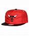 Бейсболка с прямым козырьком Mitchell and Ness NYLON RIPSTOP Chicago Bulls Red отзывы