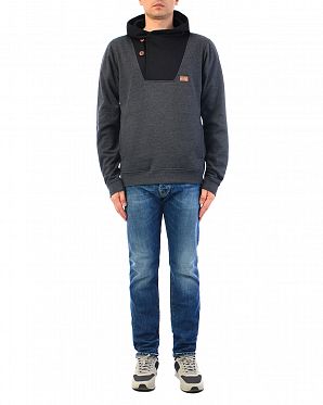 Толстовка Iriedaily Effort Block Hoody Black