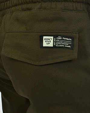 Джоггеры карго мужские летние Cool Penguin JMC 1713 Dark Brown Джоггеры карго мужские летние Cool Penguin JMC 1713 Dark Brown