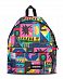 Рюкзак водоотталкивающий износоустойчивый Eastpak Padded Pak'R Wall Art Funk отзывы