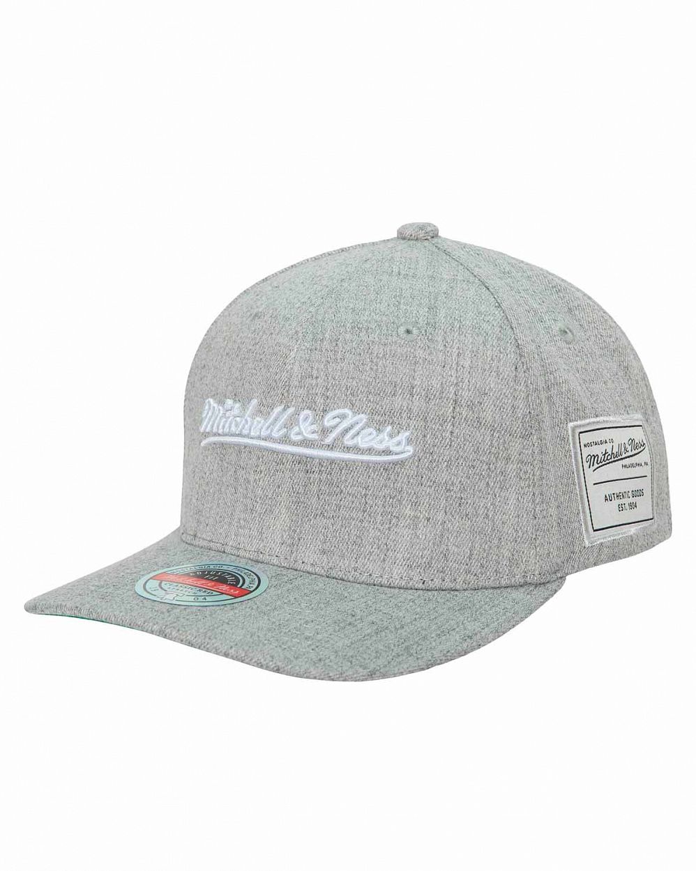 Бейсболка с изогнутым козырьком Mitchell and Ness COMFY CORE Light Grey отзывы