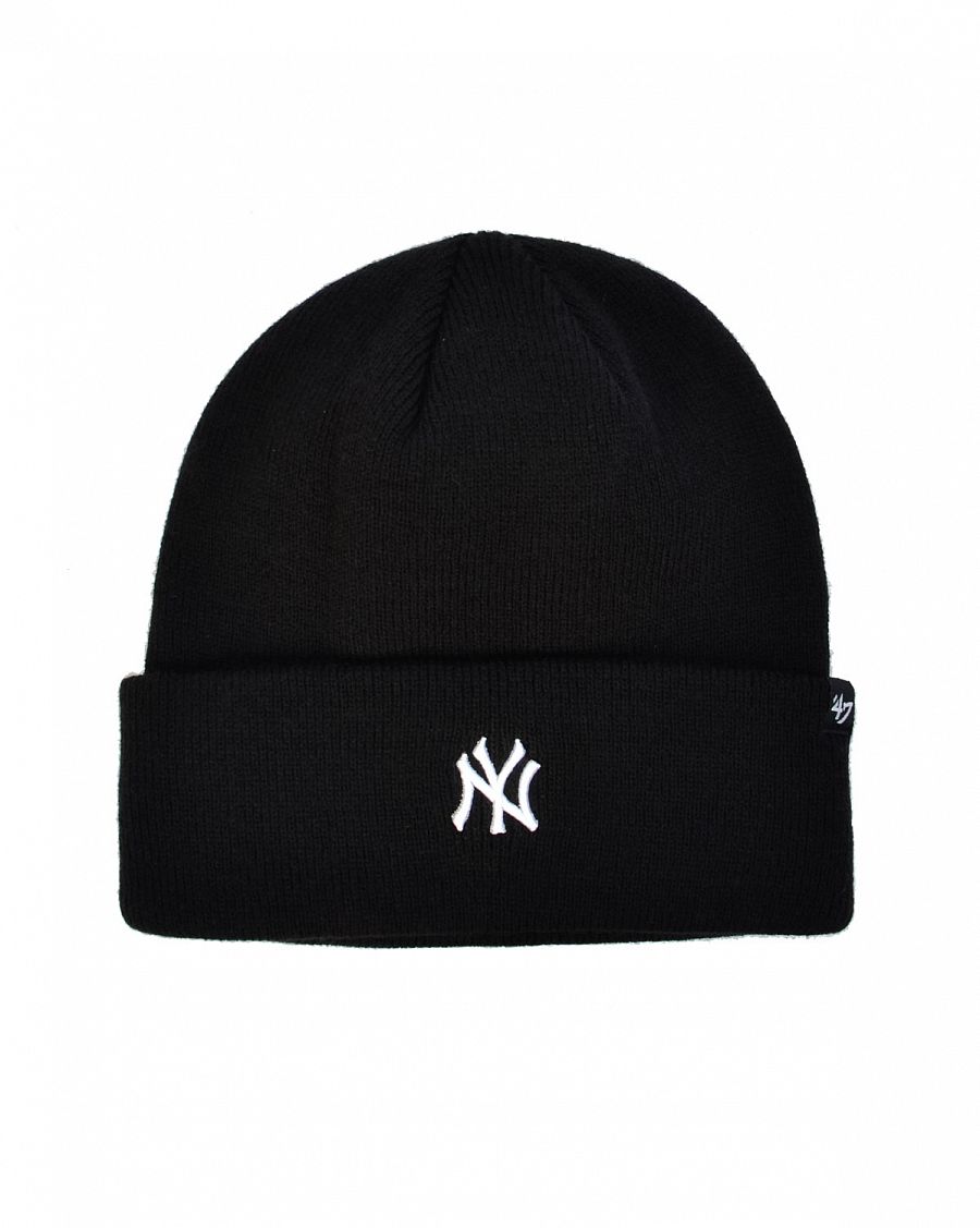 Шапка универсальная с подворотом '47 Brand Centerfield New York Yankees Black отзывы